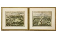 Lot 483 - A pair of 18th century hand coloured engravings