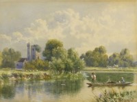 Lot 468A - Francis George Coleridge (1840-1925)
MAPLEDURHAM
Signed l.r.