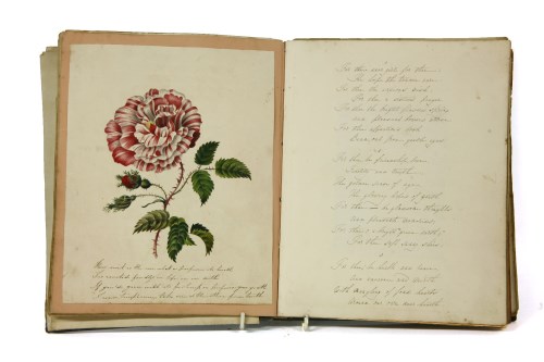 Lot 212 - An early 19th century friendship book