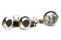 Lot 356 - A pair of Lucas chrome car horns