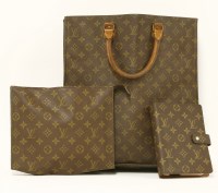 Lot 201 - A Louis Vuitton vintage 'Sac Platt' shopper tote bag