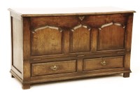 Lot 500 - Titchmarsh and Godwin - an oak coffer