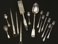 Lot 115 - A Victorian silver basting spoon