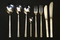 Lot 300 - A 1970s Viners stainless steel canteen of cutlery