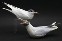 Lot 392 - Two Royal Copenhagen gulls