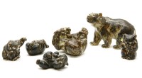 Lot 382 - A collection of Royal Copenhagen bears