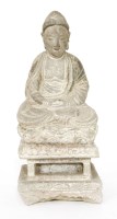 Lot 1284 - A Chinese stone carving