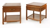 Lot 1511 - A pair of side tables