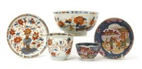 Lot 1095 - A Chinese famille rose tea bowl and saucer