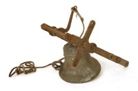 Lot 367 - A bronze bell