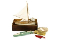 Lot 363 - Three toy boats