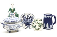 Lot 282 - Sundry china: Masons Green ironstone