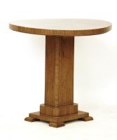 Lot 512 - An Art Deco walnut coffee table