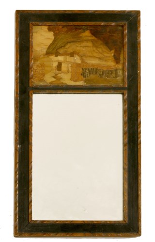 Lot 156 - A Rowley Gallery inlaid mirror
