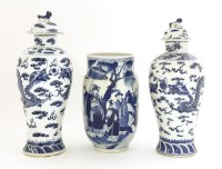 Lot 1148 - A Chinese blue and white vase