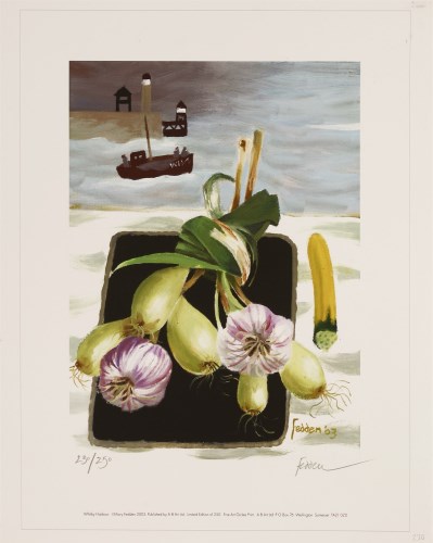 Lot 34 - After Mary Fedden (1915-2012)
WHITBY HARBOUR
Giclée print in colours