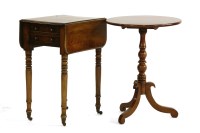Lot 948 - A mahogany tripod table