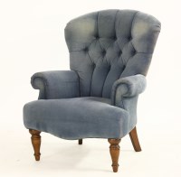 Lot 957 - A Victorian style nursing chair