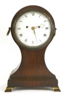 Lot 886 - A bracket clock