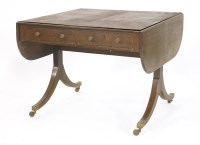 Lot 971 - A George lll mahogany sofa table