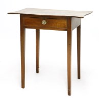 Lot 997 - A George lll mahogany side table