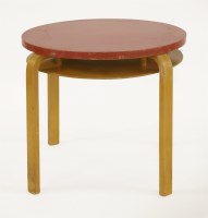 Lot 167 - A bentwood table