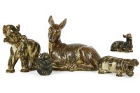 Lot 732 - Royal Copenhagen stoneware animals
