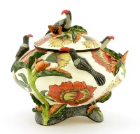 Lot 419 - An Ardmore Studio bird tureen and cover