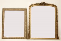 Lot 599 - Two modern wall mirrors