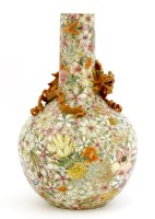 Lot 1168 - A Chinese famille rose vase
