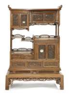Lot 1359 - A Chinese display cabinet
