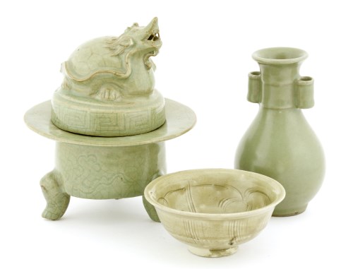 Lot 1048 - A Chinese celadon bowl