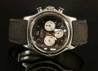 Lot 480 - A gentlemen's stainless steel Ebel 1911 automatic chronograph E9137260