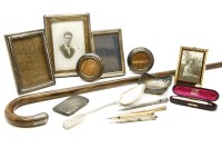Lot 304 - A collection of five silver photograph frames