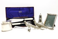 Lot 490 - Silver and plated items