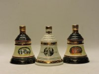 Lot 719 - Assorted Bell’s Porcelain Decanters to include: Limited Edition Christmas 2005