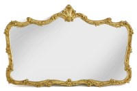 Lot 1142 - Antique style chord gilt mirror