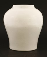 Lot 1489 - A white Chinese jar