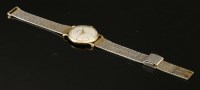 Lot 526 - A gentleman's 9ct gold Jaeger LeCoultre mechanical watch