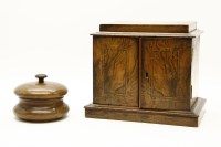 Lot 793 - A Victorian walnut table cabinet