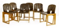 Lot 606 - A set of six chairs