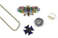 Lot 255 - A collection of costume jewellery