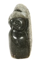 Lot 737 - A small granite sculpture of a woman