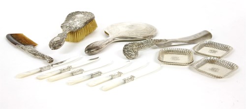 Lot 270 - A quantity of American silver items