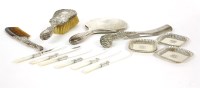 Lot 270 - A quantity of American silver items