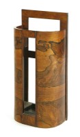 Lot 629 - A rosewood umbrella stand