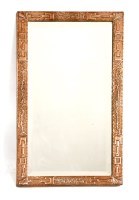 Lot 98 - An Arts and Crafts copper wall mirror
