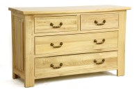 Lot 1107 - A contemporary oak chest