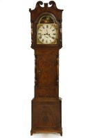 Lot 974 - A Victorian mahogany eight day longcase clock