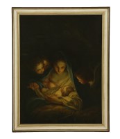 Lot 853 - Madonna and Child
 Oil on canvas
100.5cm x 75cm